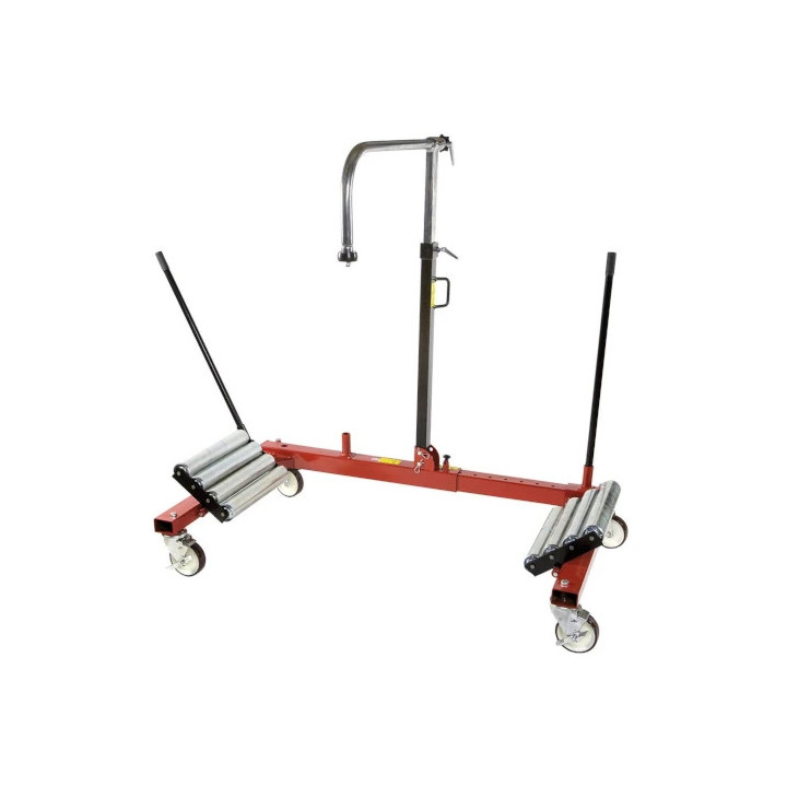 Wózek do transportu kół Airpress 76185-1 – udźwig 1500 kg, średnice 1000–2200 mm